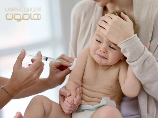 مراقبت‌های لازم بعد از واکسن نوزادان