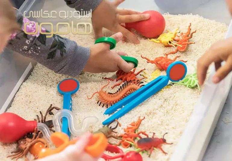 انواع بازی های حسی برای کودکان انواع بازی های حسی برای کودکان